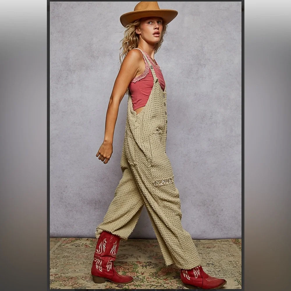 POL Tan Jumpsuit - Picture 4 of 5